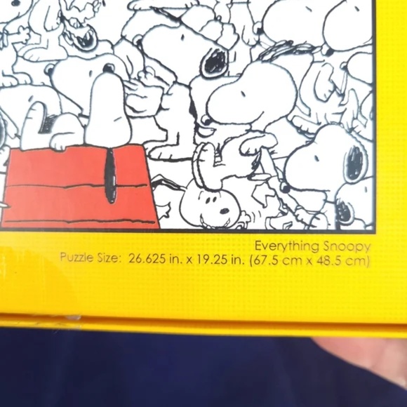 Everything Snoopy Impossible 1000 piece puzzle - Picture 8 of 9